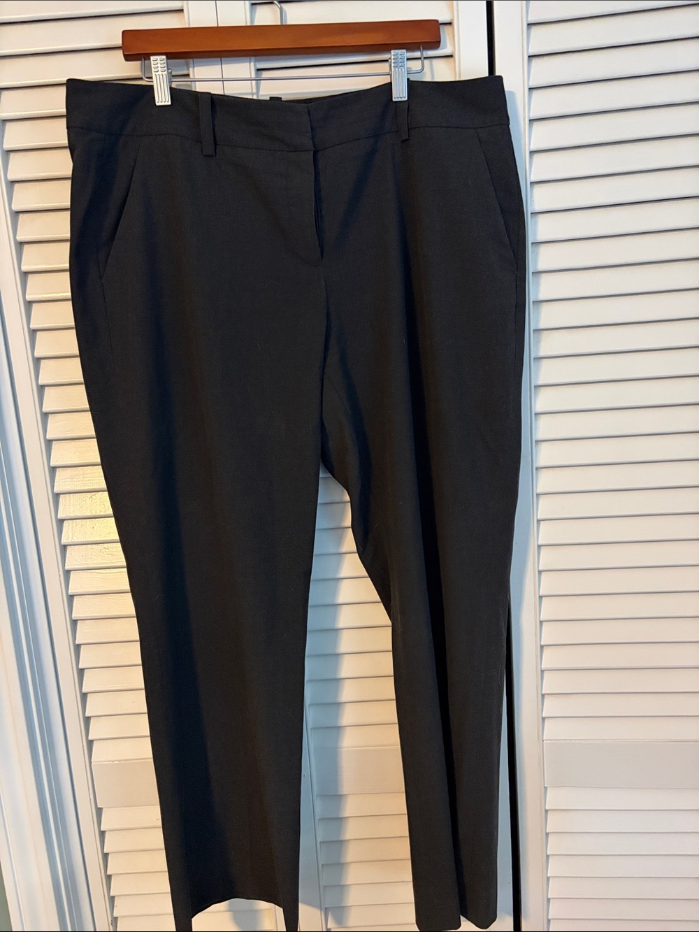 Halogen Taylor Fit Black Straight-Leg Dress Trousers